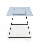Jedálenský stôl HERALD sklo / čierna