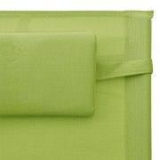 Záhradné hojdacie lehátka 2ks textilen Dekorhome