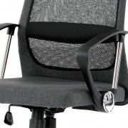 Kancelárska stolička KA-Z206 GREY sivá / čierna