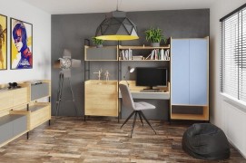Šatní skriňa MOBIUS SZAFA 2D
