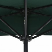 Polkruhový slnečník 270x135 cm Dekorhome