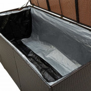 Záhradný úložný box 180 x 90 x 75 cm polyratan