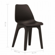 Záhradný bistro set 3 ks plast Dekorhome