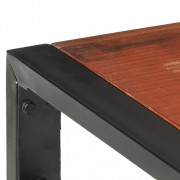 Barový stôl hnedá / čierna Dekorhome