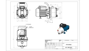 Elpumps JPV 1300 INOX zahradní proudové čerpadlo