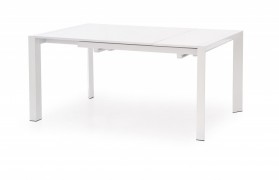 Jedálenský stôl rozkladací STANFORD biely