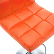 Barové stoličky 2 ks umelá koža / kov Dekorhome