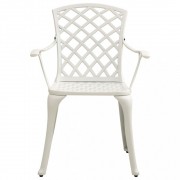 Záhradný bistro set 3 ks liaty hliník Dekorhome