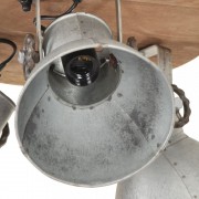 Stropná lampa drevo / kov Dekorhome