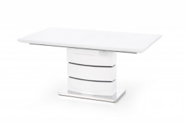 Jedálenský stôl rozkladací NOBEL biely