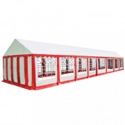 Záhradný altánok PVC 6 x 16 m Dekorhome