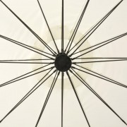 Závesný slnečník Ø 300 cm hliníková tyč Dekorhome