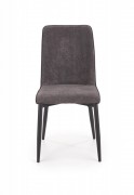 Jedálenská stolička K368 sivá / čierna