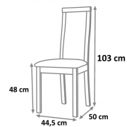 Jedálenská stolička DESI