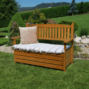 Záhradná lavička DILKA s úložným priestorom