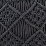 Ručně pletený taburet Dekorhome