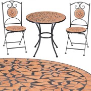 Záhradný bistro set 3 ks D0045 mozaika Dekorhome