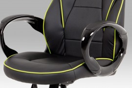 Kancelárska stolička KA-E812 ekokoža / plast