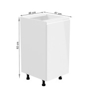 Spodná skrinka AURORA D40 - pravá