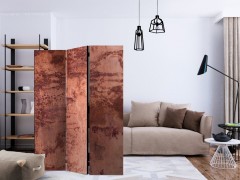 Paraván Red Metal Sheet Dekorhome
