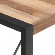 Jedálenský stôl hnedá / čierna Dekorhome