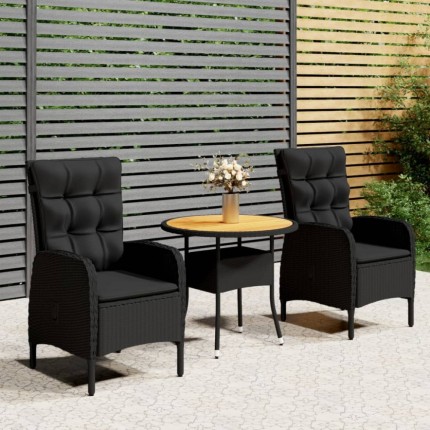 Záhradný bistro set 3 ks Dekorhome