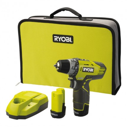 Ryobi R12DD-LL13S 12 V aku dvourychostní šroubovák / vrtačka