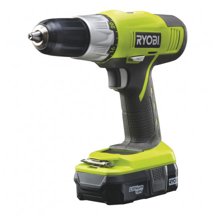 Ryobi R18 DDP-LL13S 18 V 2-rychlostní vrtačka s aku motorem