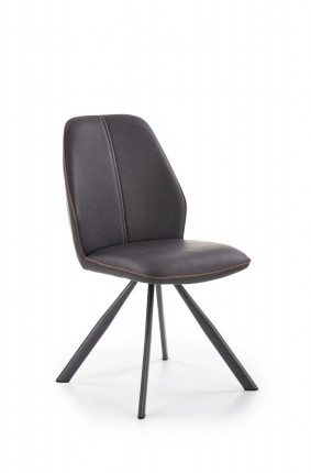 Jedálenská stolička K319 čierna / hnedá