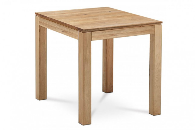 Jedálenský stôl DS-D080 OAK 80x80 cm masívny dub