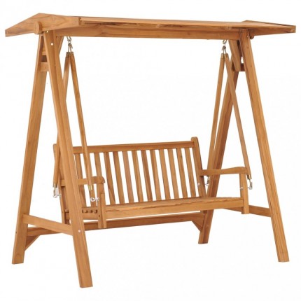 Záhradná hojdačka 170 / 114 cm teak Dekorhome