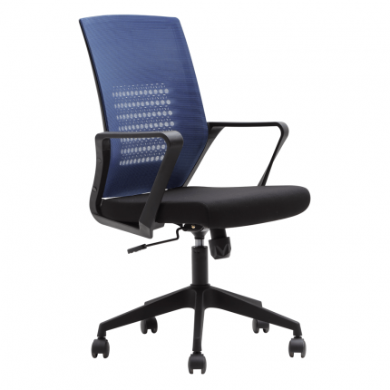 Kancelárska stolička DIXOR modrá / čierna