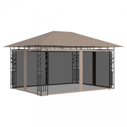 Altánok s moskytiérou 4x3 m Dekorhome