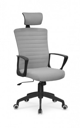 Kancelárska stolička BENDER sivá / čierna