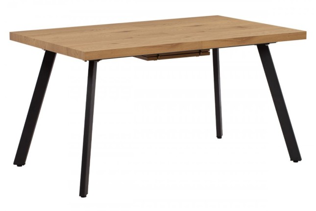 Jedálenský stôl rozkladací AT-1120 OAK dub / antracit