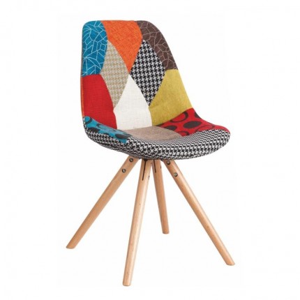 Jedálenská stolička KIMA NEW TYP 1 patchwork
