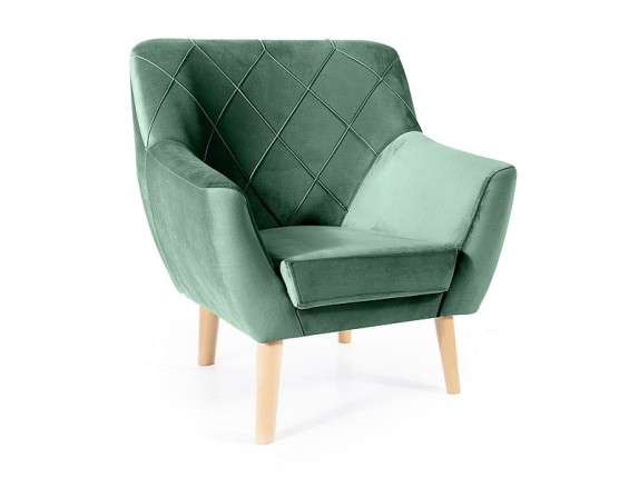 Kreslo KIER 1 VELVET buk