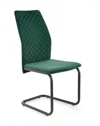 Jedálenská stolička K444 zamat / kov