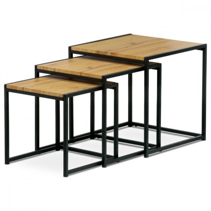 Odkladací stolík 3 ks AF-3003 OAK