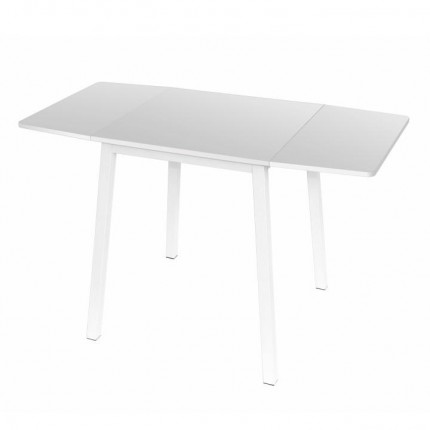 Jedálenský stôl rozkladací 60/120 MAURO biely