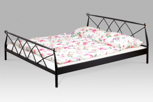 Posteľ 180x200 BED-1907 BK čierna