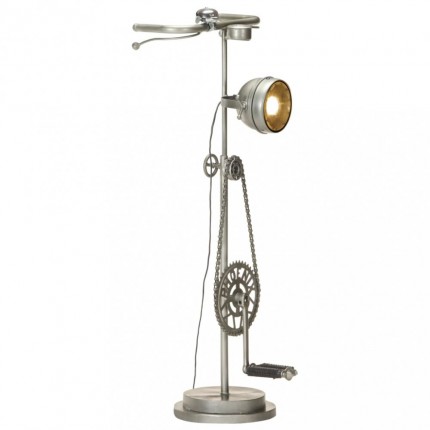 Stojacia lampa Bicykel kov Dekorhome