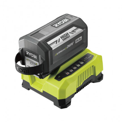 Ryobi RY36BC60A-160 36V 1x 6,0 Ah akumulátor + rychlonabíječka