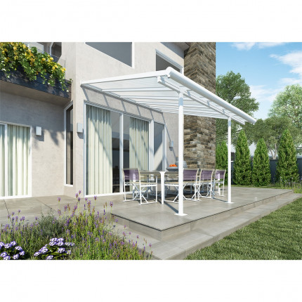 Palram Sierra 3000 bielá 3 x 3 hliníková (montovaná) pergola