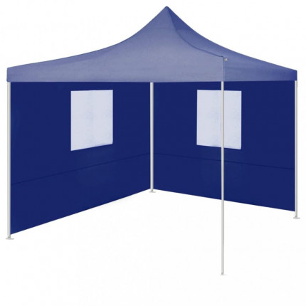 Skladací party stan s 2 bočnicami 2 x 2 m Dekorhome