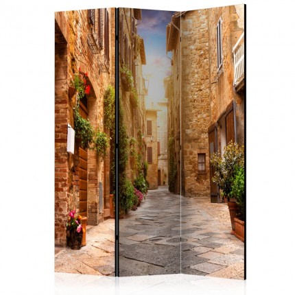 Paraván Colourful Street in Tuscany Dekorhome