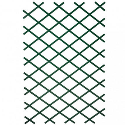 Záhradné treláže 2ks 100 x 200 cm PVC zelené Dekorhome