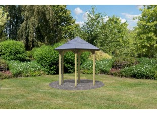 Záhradný altánok 2,99x2,6 m drevo Dekorhome