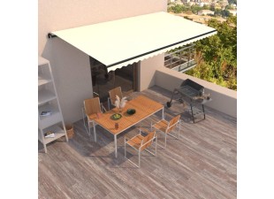 Ručne zaťahovacia markíza 450x350 cm Dekorhome