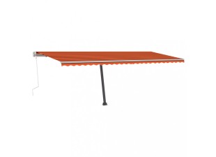 Voľne stojaca ručne zaťahovacia markíza 600x300 cm Dekorhome